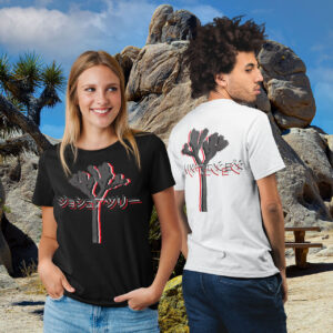 the secret tours JTCA series Japanese Joshua Tree Tee T Shirt black white red 1