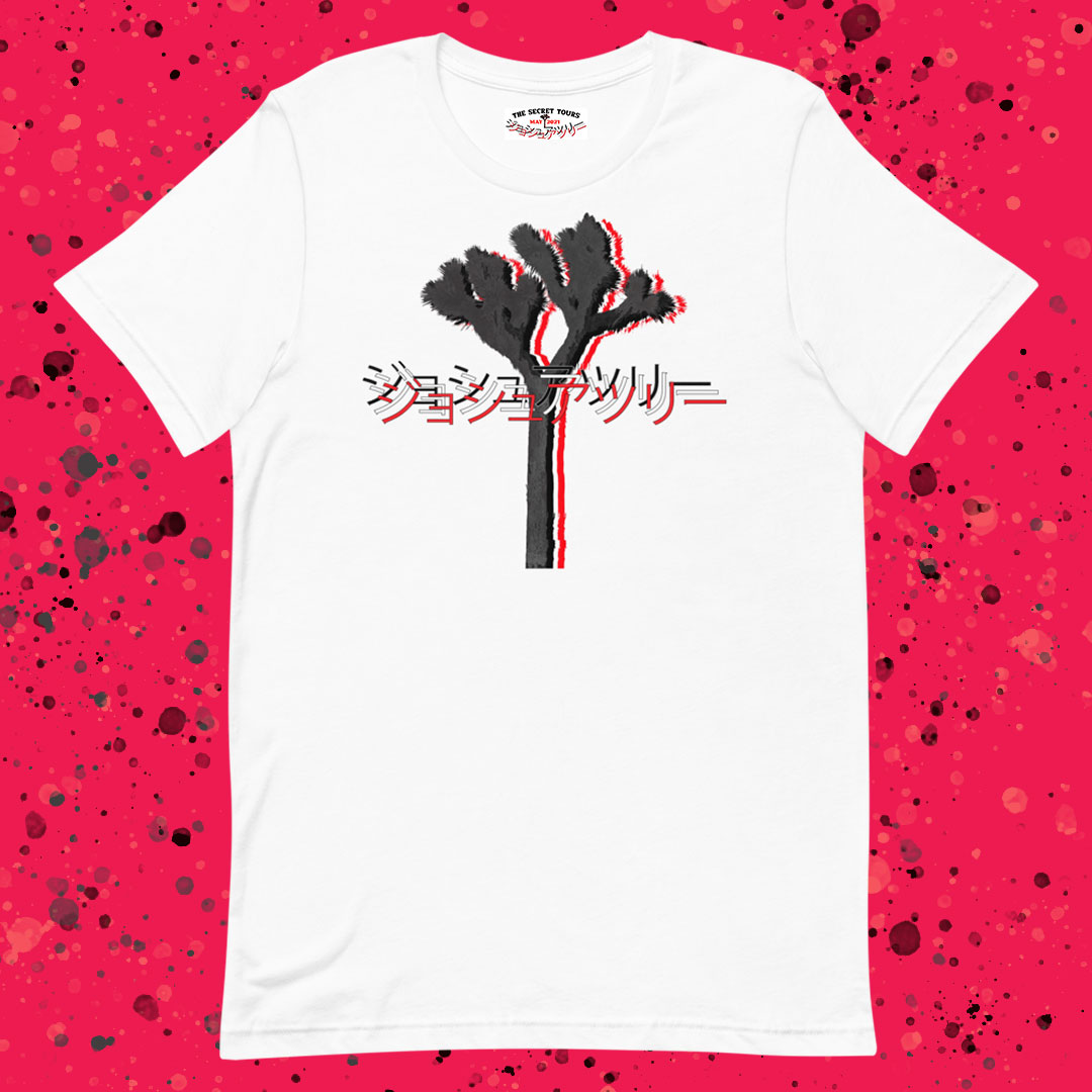the secret tours JTCA series Japanese Joshua Tree Tee T Shirt black white red 6