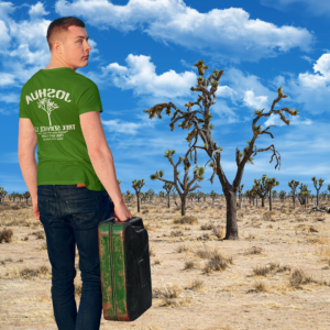 Retro Series Joshua Tree Service LLC Melt Through T-Shirt Tee Shirt Unisex short sleeve 3