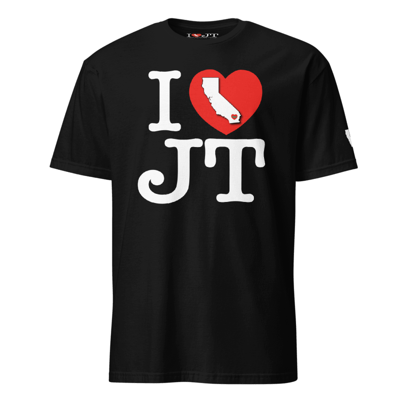 I HEART JOSHUA TREE Unisex Tee (BLK/MILGRN) - Image 2